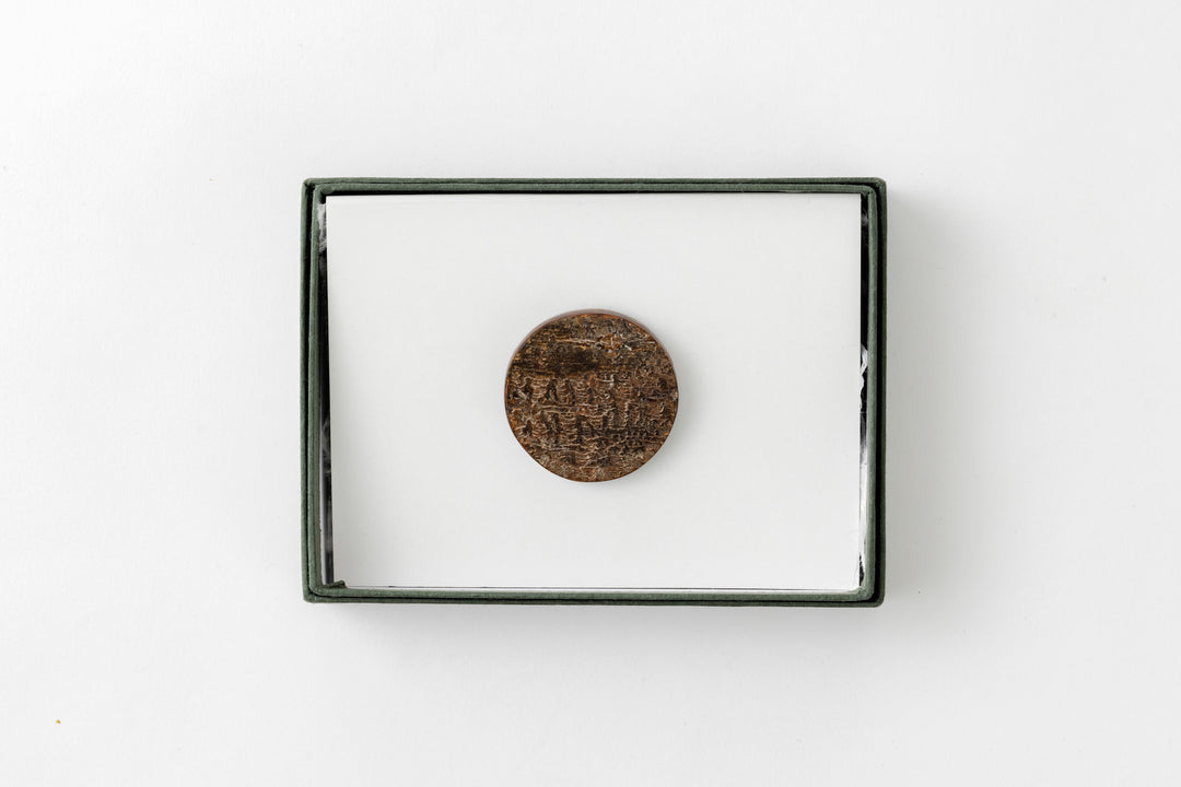 Cherry Bark Brooches by MEMENTOS