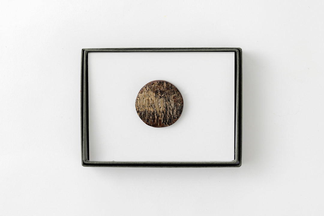 Cherry Bark Brooches by MEMENTOS