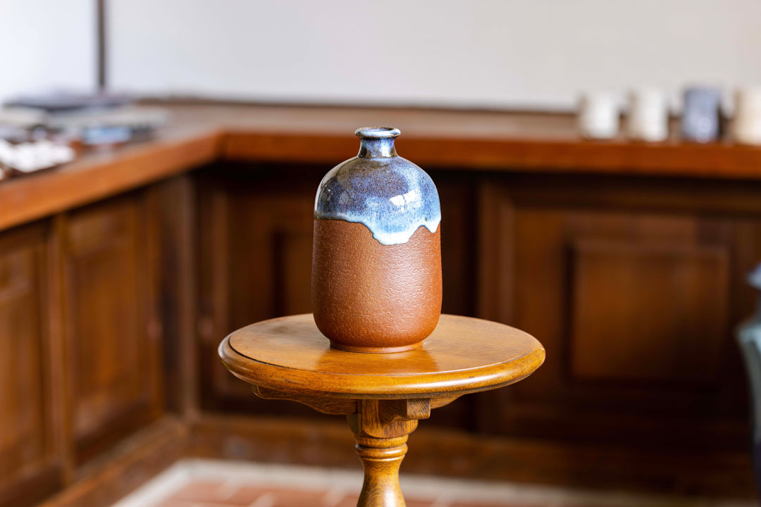 Namako Glaze Vase for Single Flower