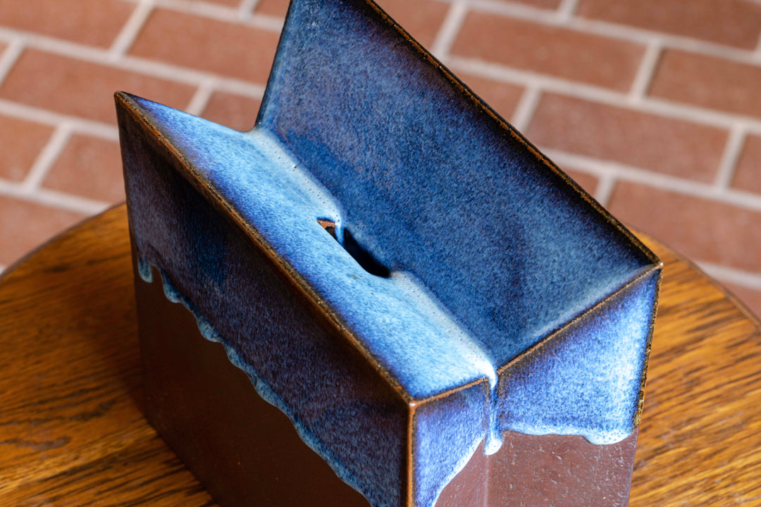Namako Glaze Vase "Gregorian Chant" (Free Shipping)