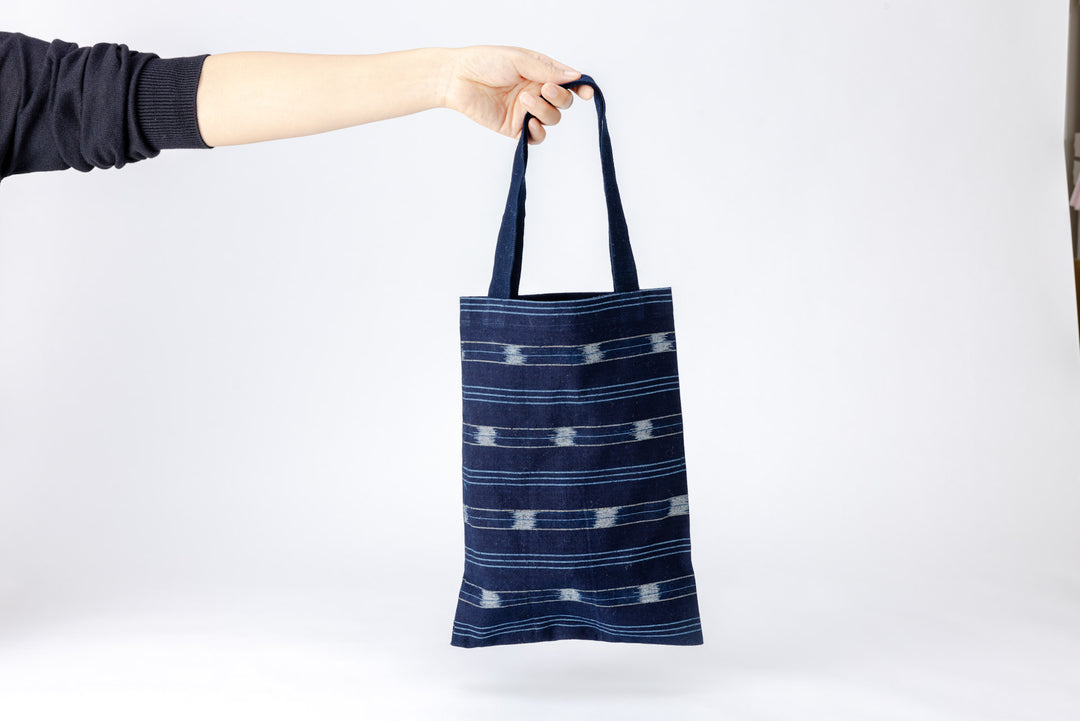 Kasuri A4-sized Tote Bag