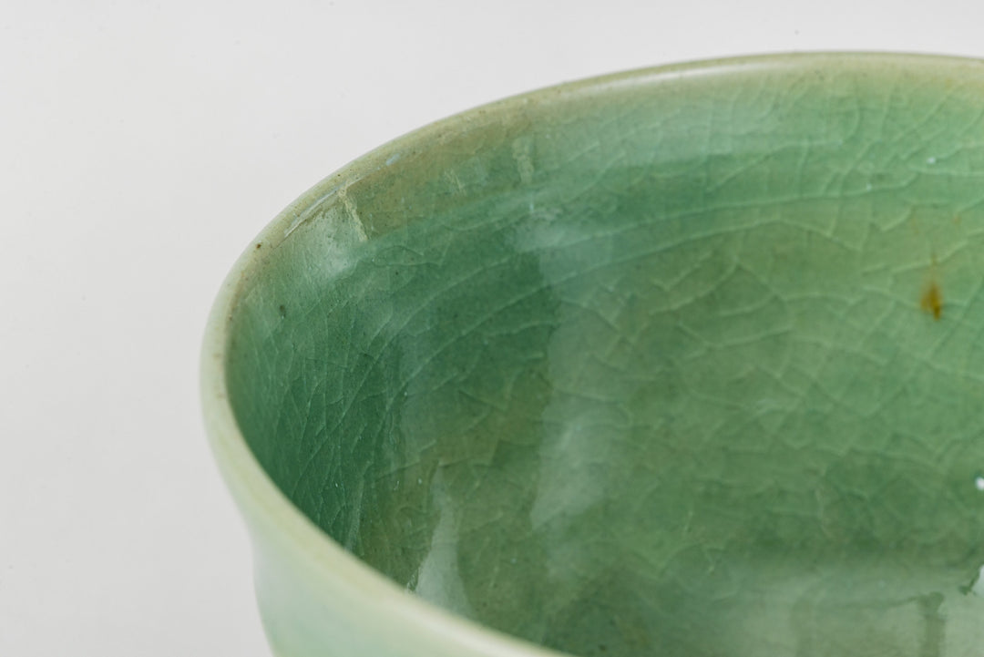 Green Glaze Matcha Bowl