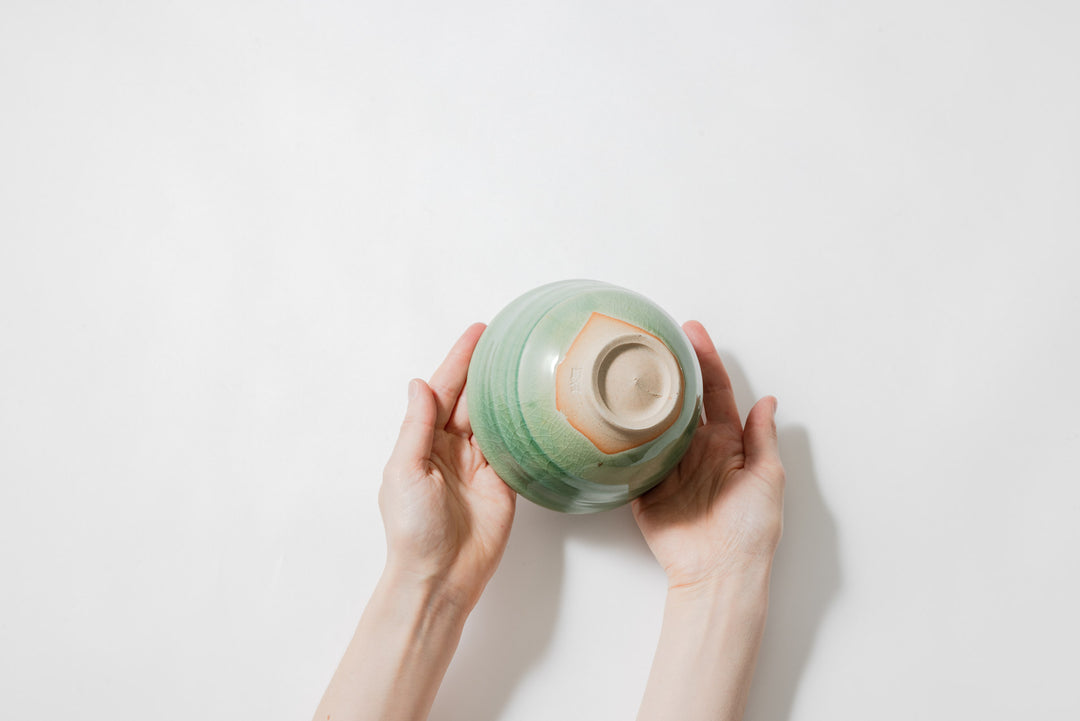 Green Glaze Matcha Bowl