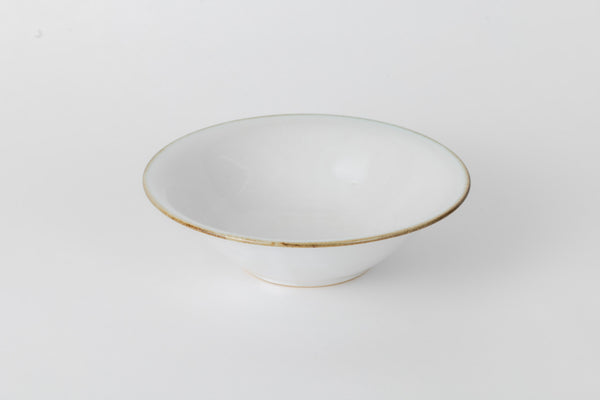 Plate White Straw Ash Glaze