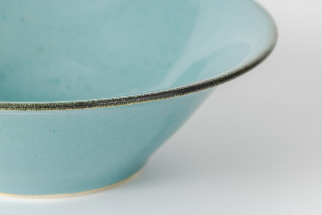 Plate Green Ash Glaze