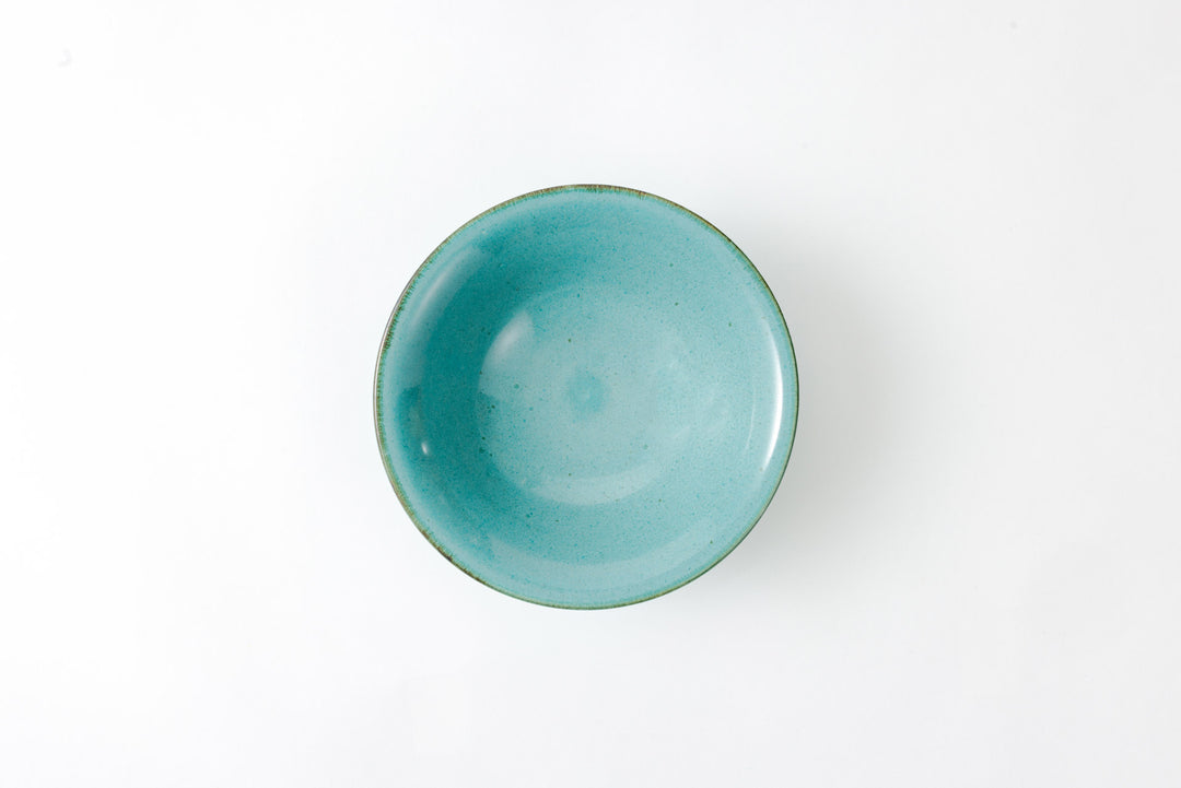 Plate Green Ash Glaze