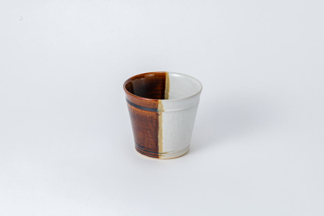Bicolor Cup (Red Amber x Ash White)