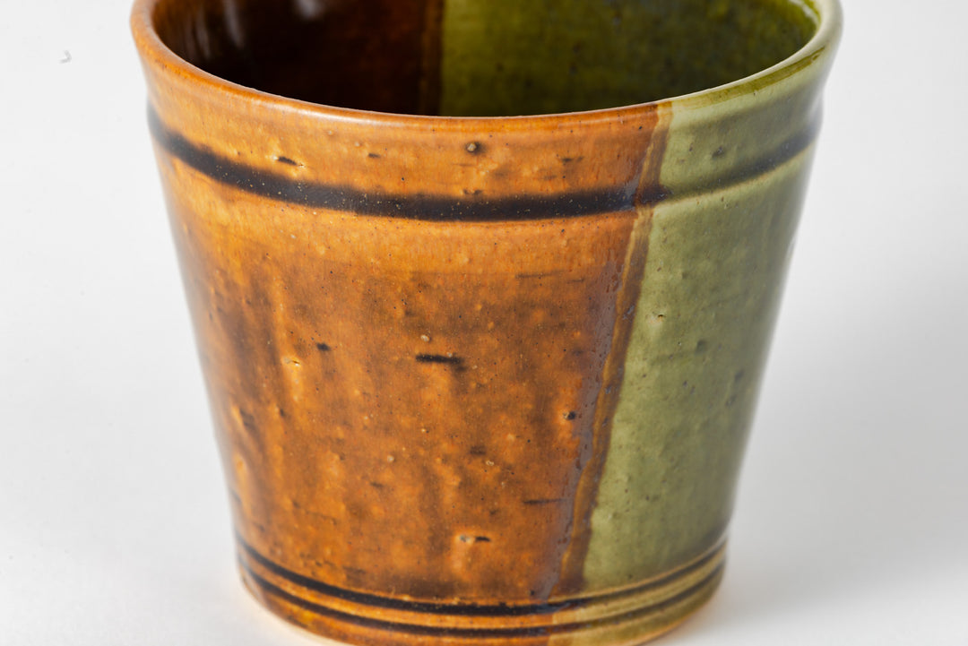 Bicolor Cup (Sand Brown x Olive)
