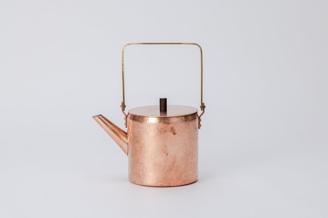 Hand-hammered Copper Kettle