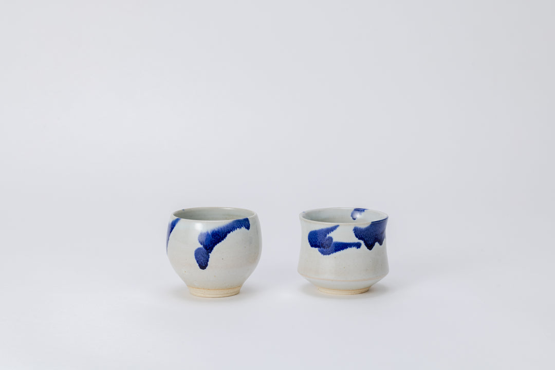 Free Cup Green/Blue Glazes