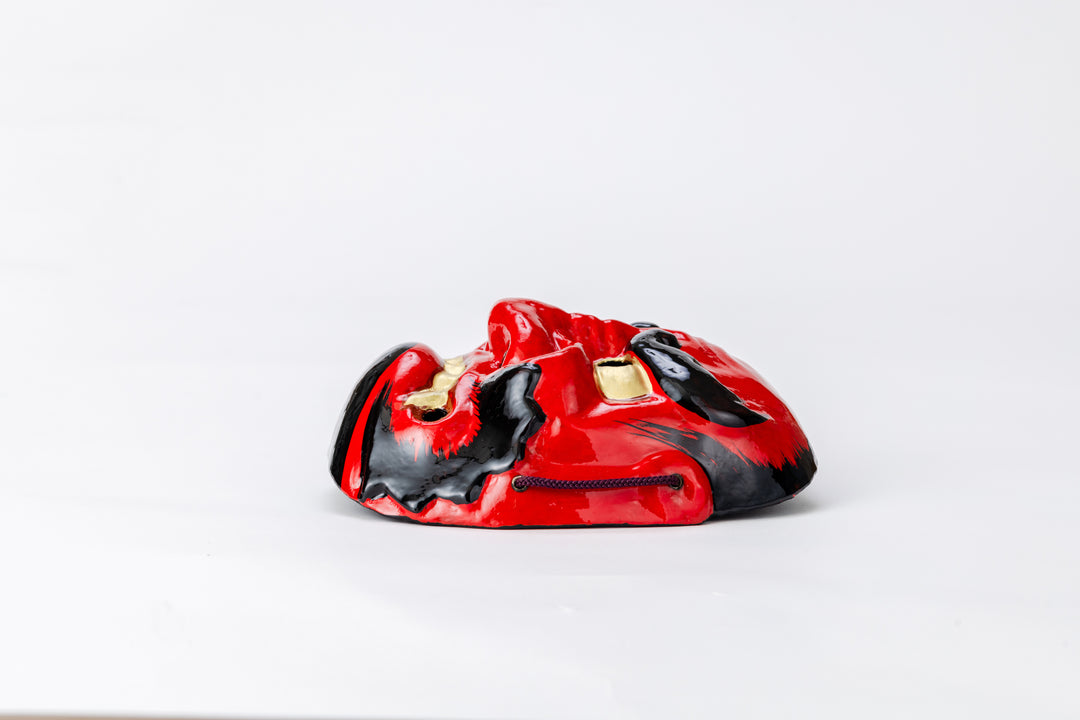 Oni Kenbai Mask - Red