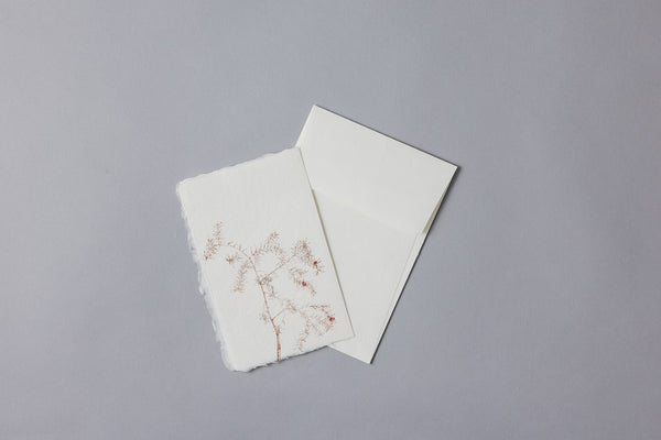 Flora of Tottori Greeting Card: Daisen Kyaraboku