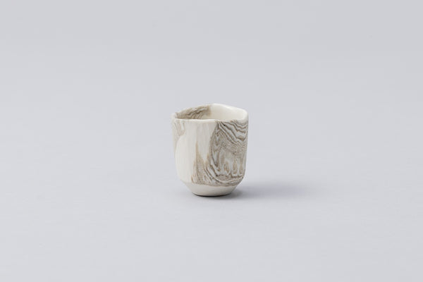 Hand-Pinched Mini Marbled Cup