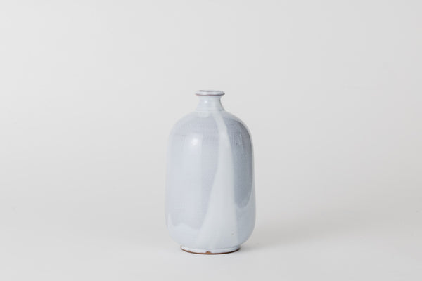 White Glaze Single Flower Vase