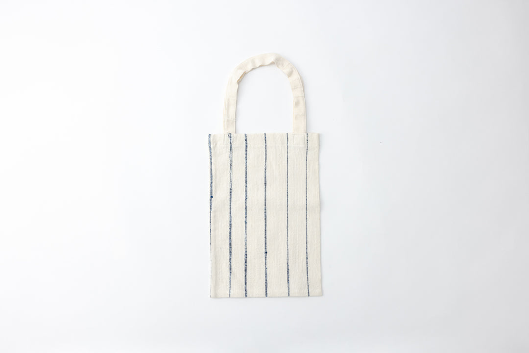 Stripe A4-size Tote Bag