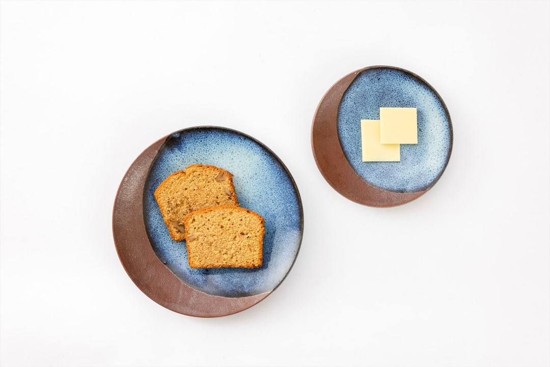 Shiraiwa-yaki Crescent Moon Plate