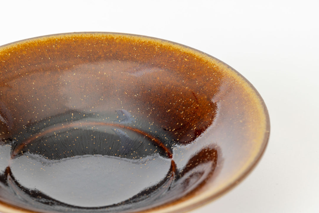 Aizu Hongo-yaki Pedestal Dish