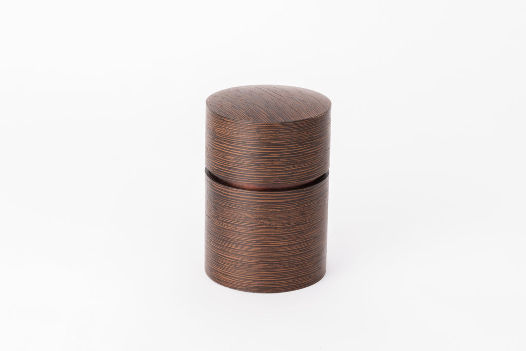 Obizutsu Cherry Bark Tea Caddy Large Wendge