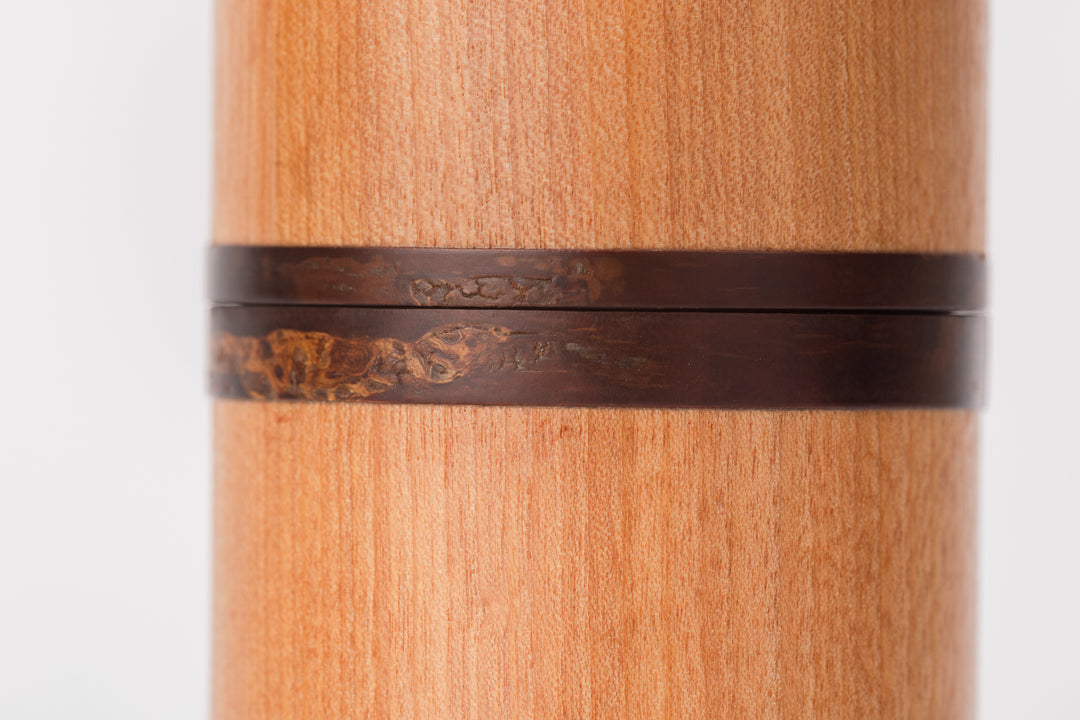 Obizutsu Cherry Bark Tea Caddy Tea Scoop Set
