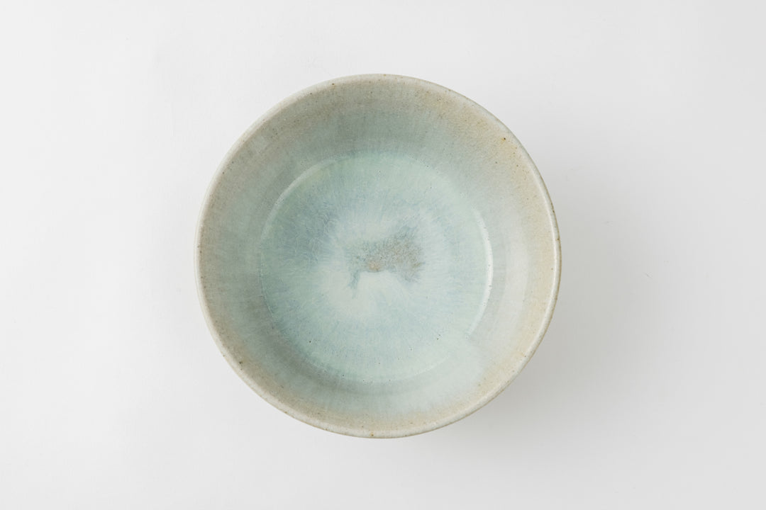 Aizu Hongo-yaki Flat Base Bowl