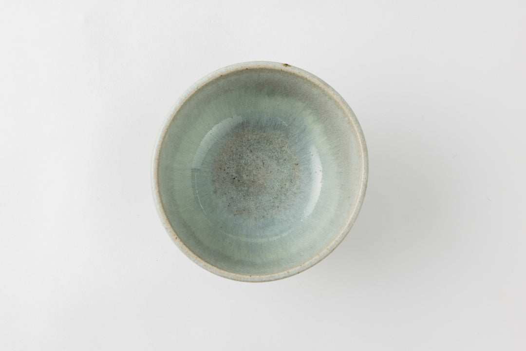 Aizu Hongo-yaki Pedestal Bowl (Rice Bowl)