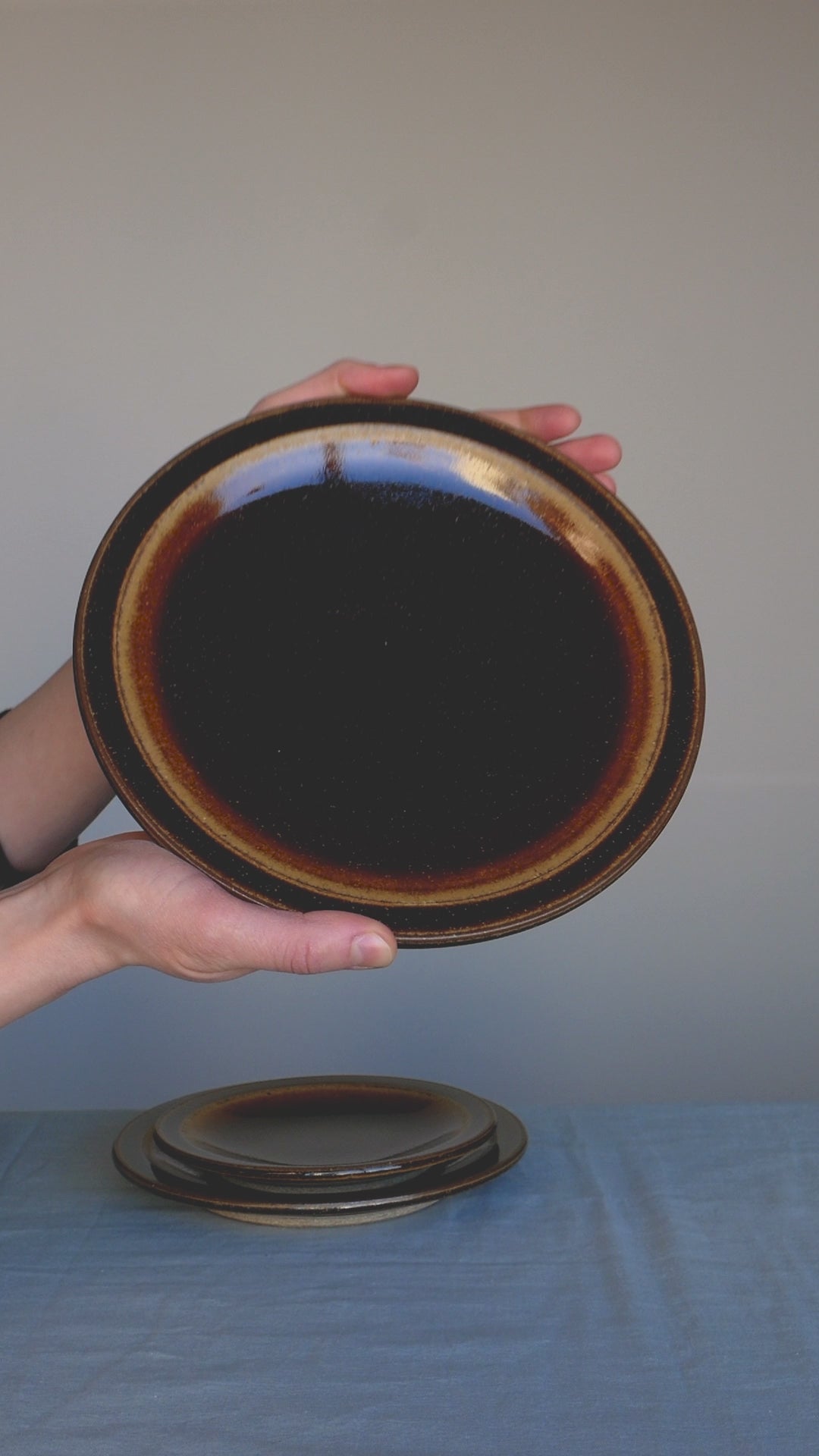 Aizu Hongo-yaki Plate