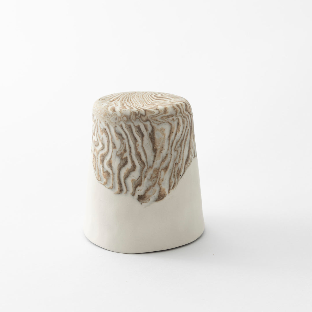 Hand-Pinched Mini Marbled Cup