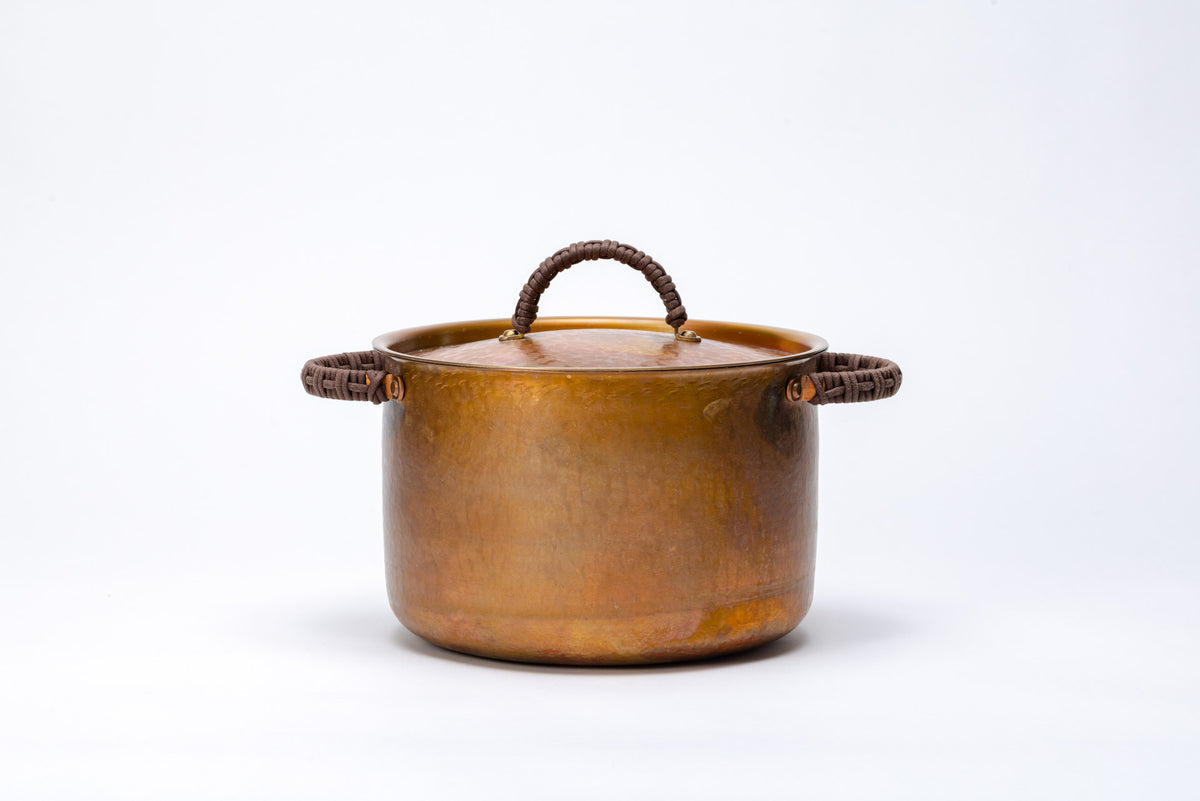 Copper Soup Pot Artisan Japanese Copper Cookware Oshinsha
