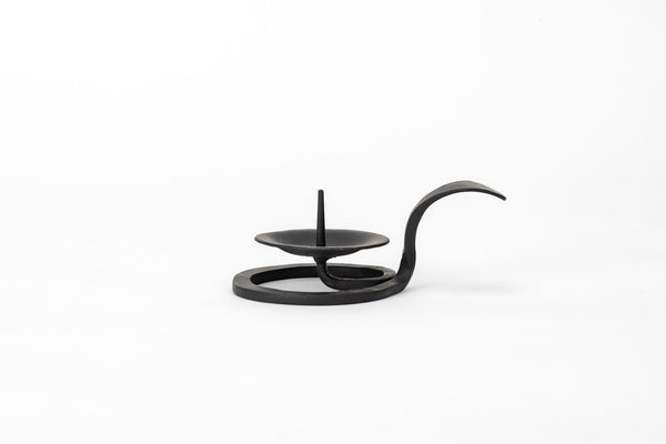 Wrought Iron Candle Holder (for 14cm warosoku)