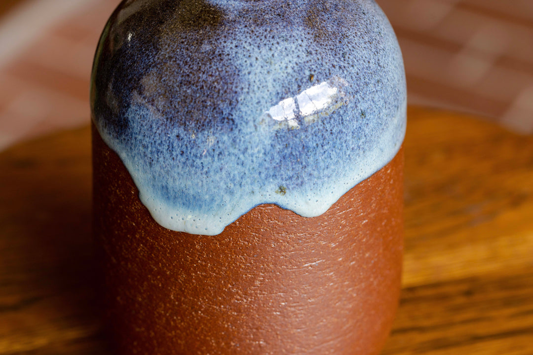 Namako Glaze Vase for Single Flower