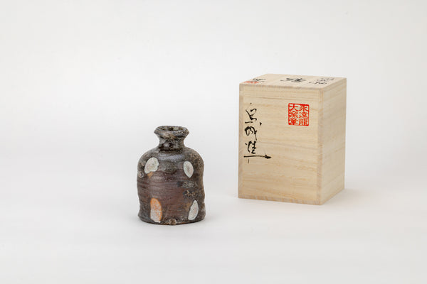 Tsugaru Ujo-yaki Natural Ash Glaze Tsukubai [TB-03]