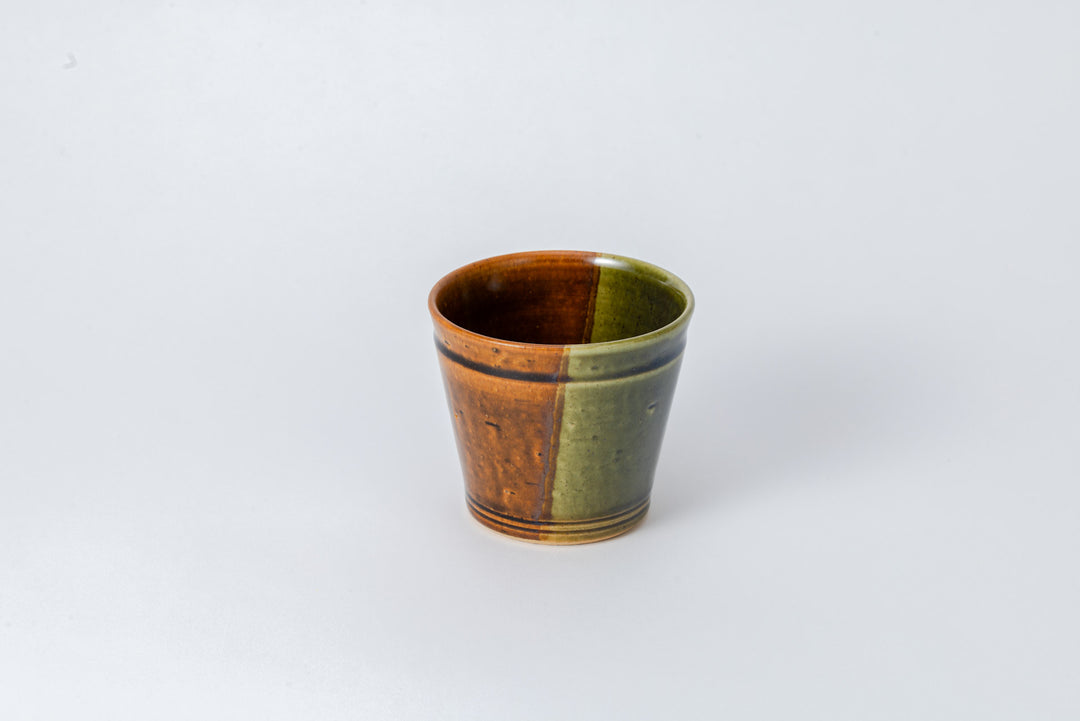 Bicolor Cup (Sand Brown x Olive)
