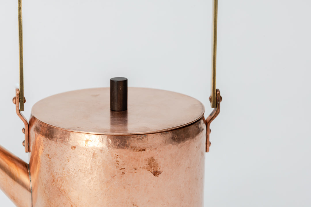 Hand-hammered Copper Kettle