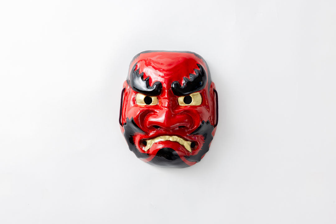 Oni Kenbai Mask - Red