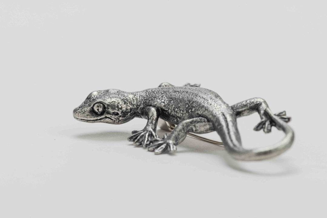 Gecko Brooch