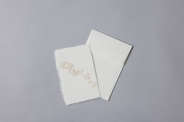 Flora of Tottori Greeting Card: Yamanashi