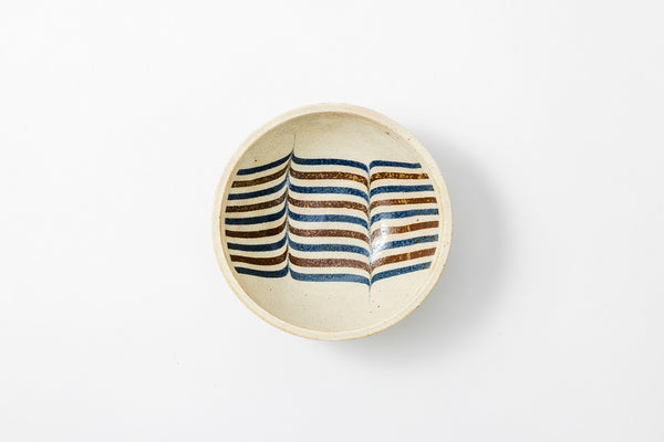 Nerikomi Round Bowl (L) No.5