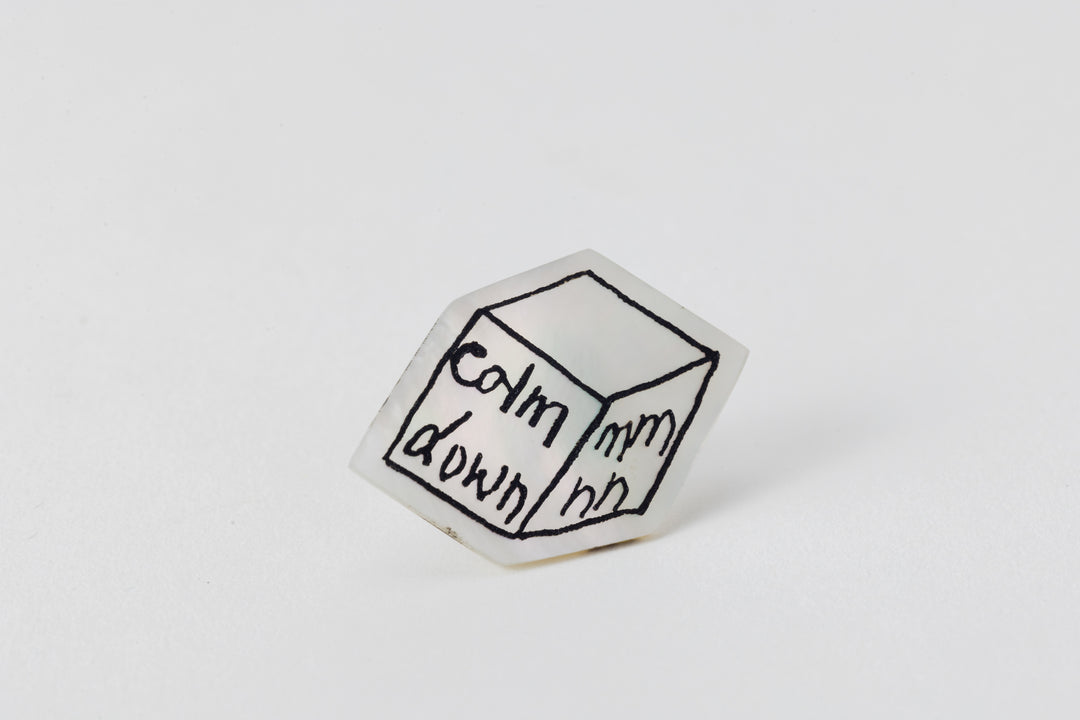 Calmmm Downnn Pin/Brooch