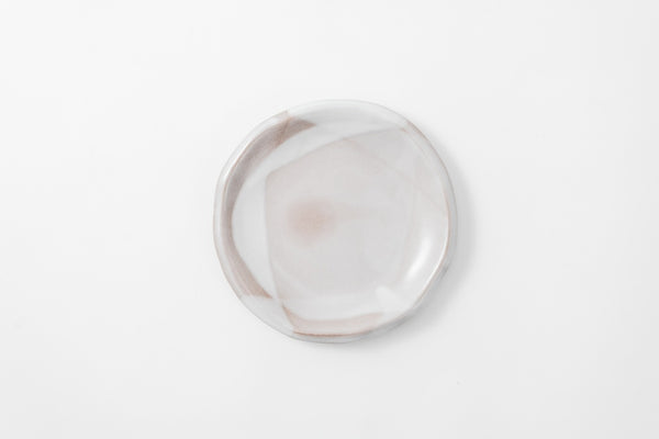 White Glaze Small Plate