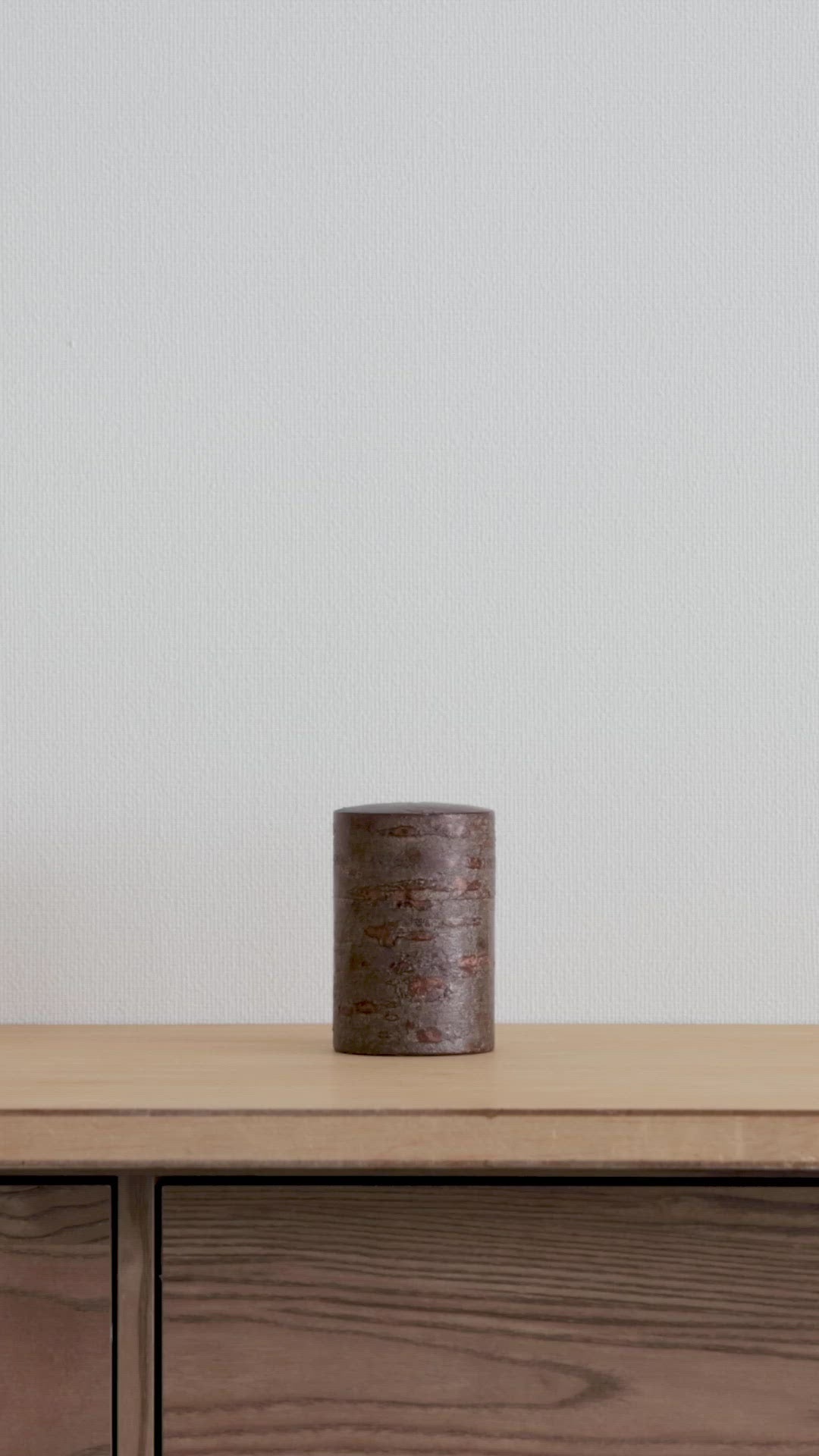 Cherry Bark Tea Caddy Slim