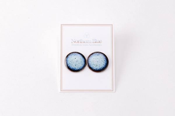 Shiraiwa-yaki Circle Earrings