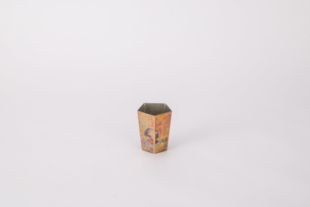 Pentagonal Copper Cup