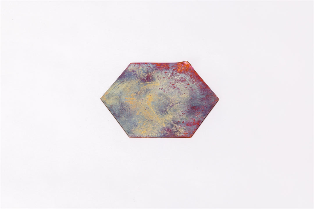 Hexagonal Copper Plate