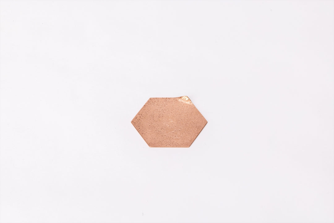 Hexagonal Copper Plate
