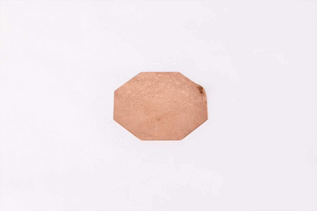 Octagonal Copper Plate